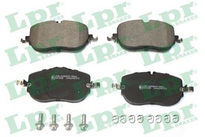 Bremžu uzliku kompl., Disku bremzes LPR 05P2372