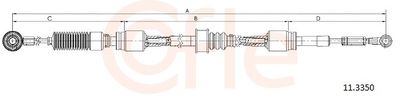 Трос, механическая коробка передач COFLE 11.3350