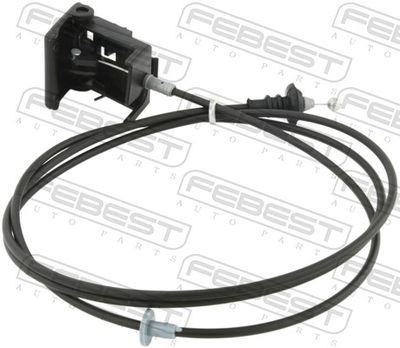 Motora pārsega slēdzenes trose FEBEST 05101-BK