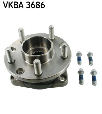 SKF VKBA3686 Riteņa rumbas gultņa komplekts
