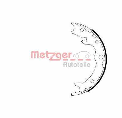Bremžu loku kompl., Stāvbremze METZGER MG 991