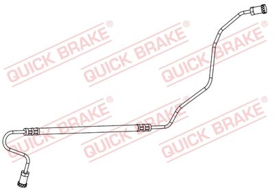 Bremžu šļūtene QUICK BRAKE 96.018
