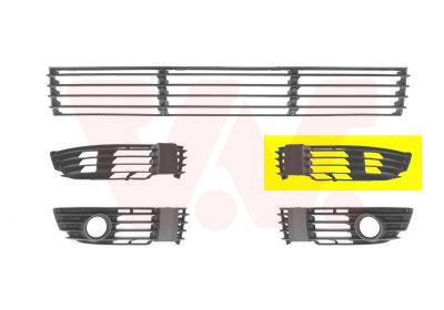 Ventilatora reste, Bampers VAN WEZEL 5837591