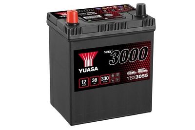 YUASA YBX3055 Startera akumulatoru baterija