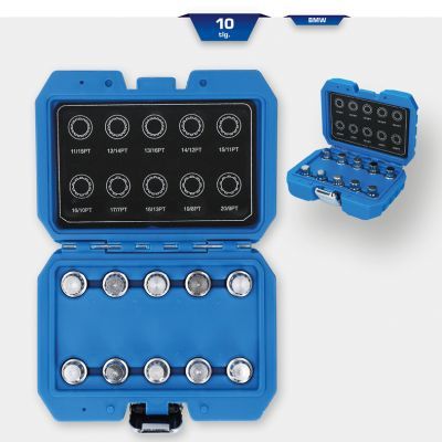 Speciālo atslēgu komplekts, Disku drošības skrūves KS TOOLS BT691170
