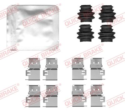 Piederumu komplekts, Disku bremžu uzlikas QUICK BRAKE 109-0172