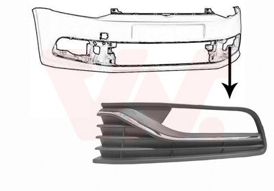 Ventilatora reste, Bampers VAN WEZEL 5814593