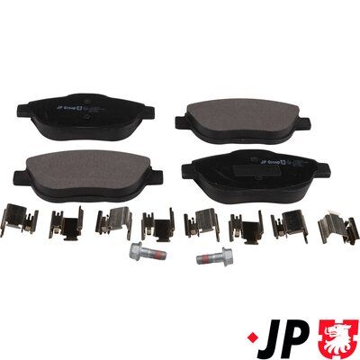 Комплект тормозных колодок, дисковый тормоз JP GROUP 3163604210
