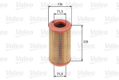 Gaisa filtrs VALEO 585622