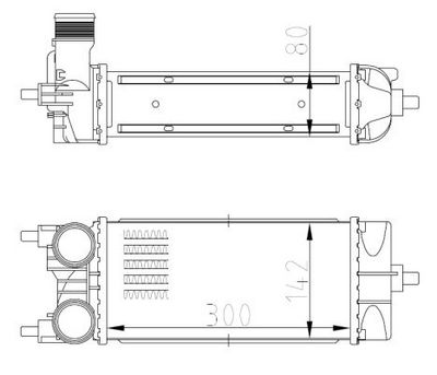 Интеркулер NRF 309071