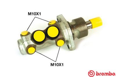 Galvenais bremžu cilindrs BREMBO M 85 019