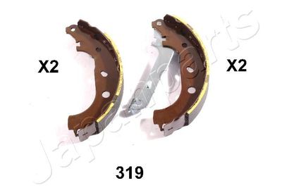 Bremžu loku komplekts JAPANPARTS GF-319AF