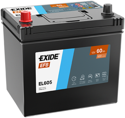 Стартерная аккумуляторная батарея EXIDE EL605