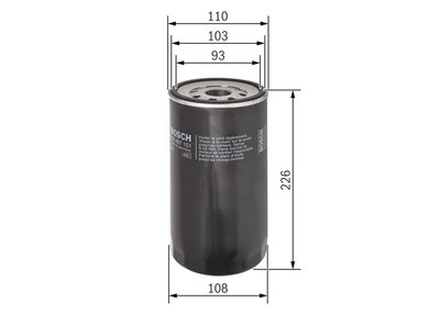 Eļļas filtrs BOSCH F026407151