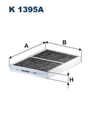 Filtrs, Salona telpas gaiss FILTRON K 1395A