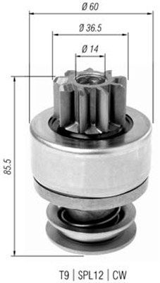 Zobrats, Starteris MAGNETI MARELLI 940113020386