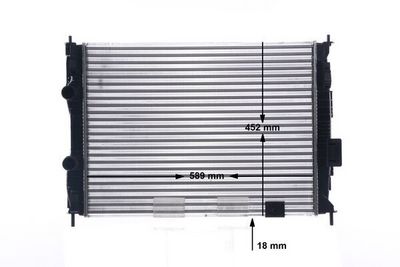 Radiators, Motora dzesēšanas sistēma MAHLE CR 15 000S