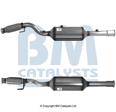 Nosēdumu-/Daļiņu filtrs, Izplūdes gāzu sistēma BM CATALYSTS BM11247HP