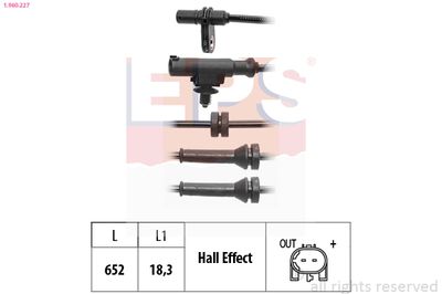 Devējs, Riteņu griešanās ātrums EPS 1.960.227