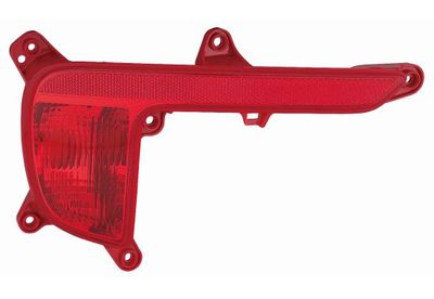 Задний противотуманный фонарь ABAKUS 323-2915L-LD-UE