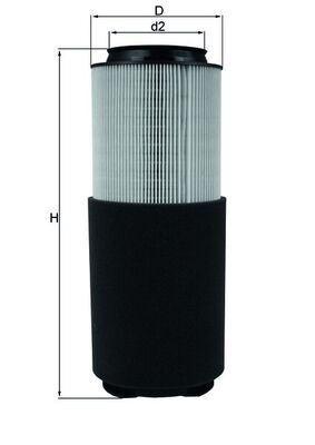 Воздушный фильтр KNECHT LX 976