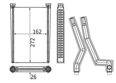 Siltummainis, Salona apsilde MAHLE AH361000S