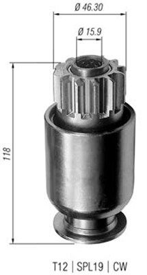 Zobrats, Starteris MAGNETI MARELLI 940113020187