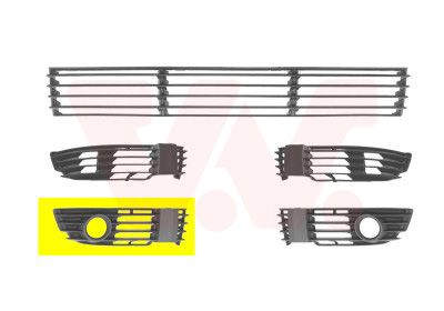 Ventilatora reste, Bampers VAN WEZEL 5837594