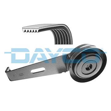 Ķīļrievu siksnu komplekts DAYCO KPV163