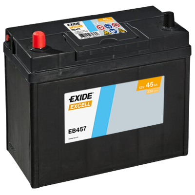 Стартерная аккумуляторная батарея EXIDE EB457