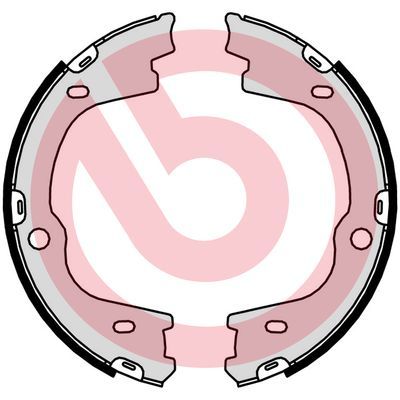 Bremžu loku kompl., Stāvbremze BREMBO S 30 544