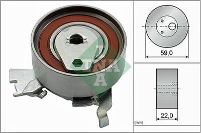 Натяжной ролик, ремень ГРМ Schaeffler INA 531 0273 30