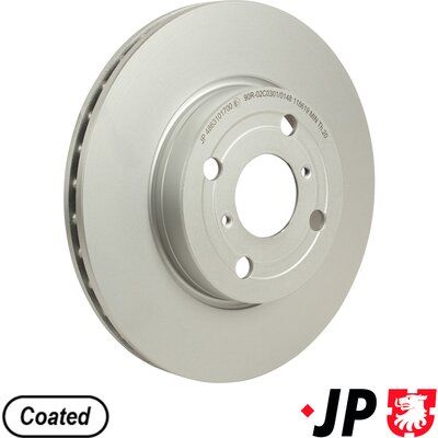 Тормозной диск JP GROUP 4863101700