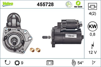 Стартер VALEO 455728