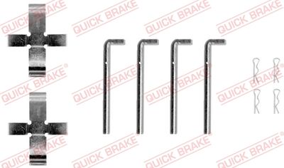 Piederumu komplekts, Disku bremžu uzlikas QUICK BRAKE 109-0968
