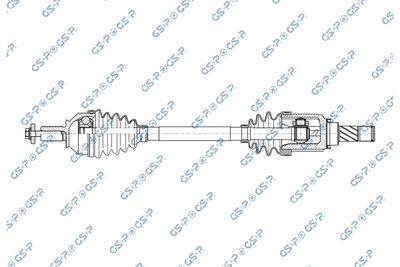 Piedziņas vārpsta GSP 202518