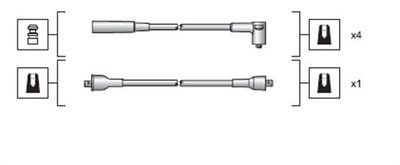 Augstsprieguma vadu komplekts MAGNETI MARELLI 941318111023