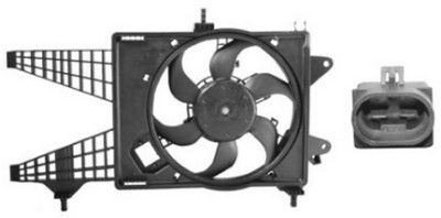 Ventilators, Motora dzesēšanas sistēma VAN WEZEL 1622746