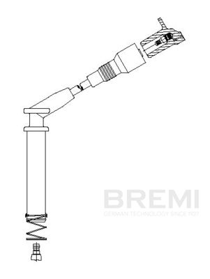 Augstsprieguma vads BREMI 369/60