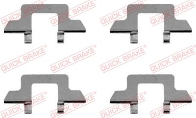 Piederumu komplekts, Disku bremžu uzlikas QUICK BRAKE 109-1242