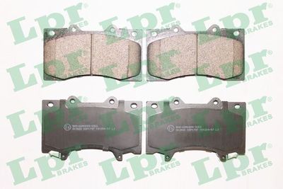 Комплект тормозных колодок, дисковый тормоз LPR 05P1797