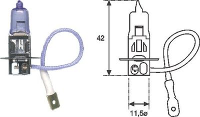 Kvēlspuldze, Miglas lukturis MAGNETI MARELLI 002553100000