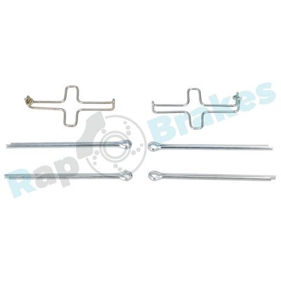 Комплектующие, колодки дискового тормоза RAP BRAKES R-U0204