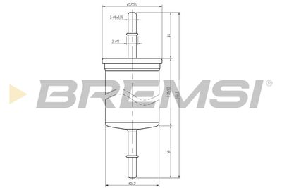 Топливный фильтр BREMSI FE1319