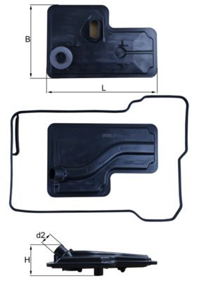 Hidrofiltrs, Automātiskā pārnesumkārba MAHLE HX270D
