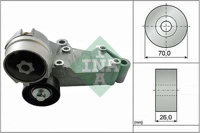 Натяжитель ремня, клиновой зубча Schaeffler INA 534 0146 10
