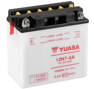 Startera akumulatoru baterija YUASA 12N7-4A