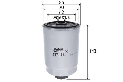 Топливный фильтр VALEO 587182