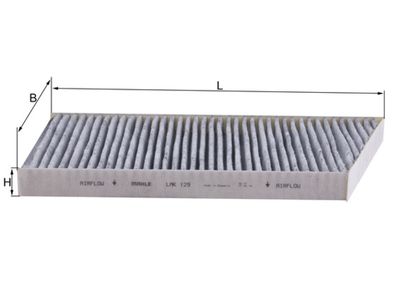 Фильтр, воздух во внутренном пространстве KNECHT LAK 129