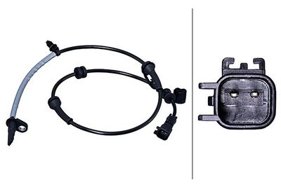 Датчик, частота вращения колеса HELLA 6PU 358 218-341